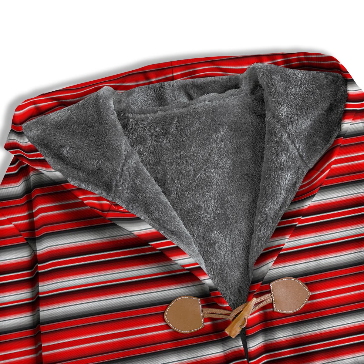Serape Tribal Mexican Print Pattern Men's Windbreaker Jacket-grizzshop
