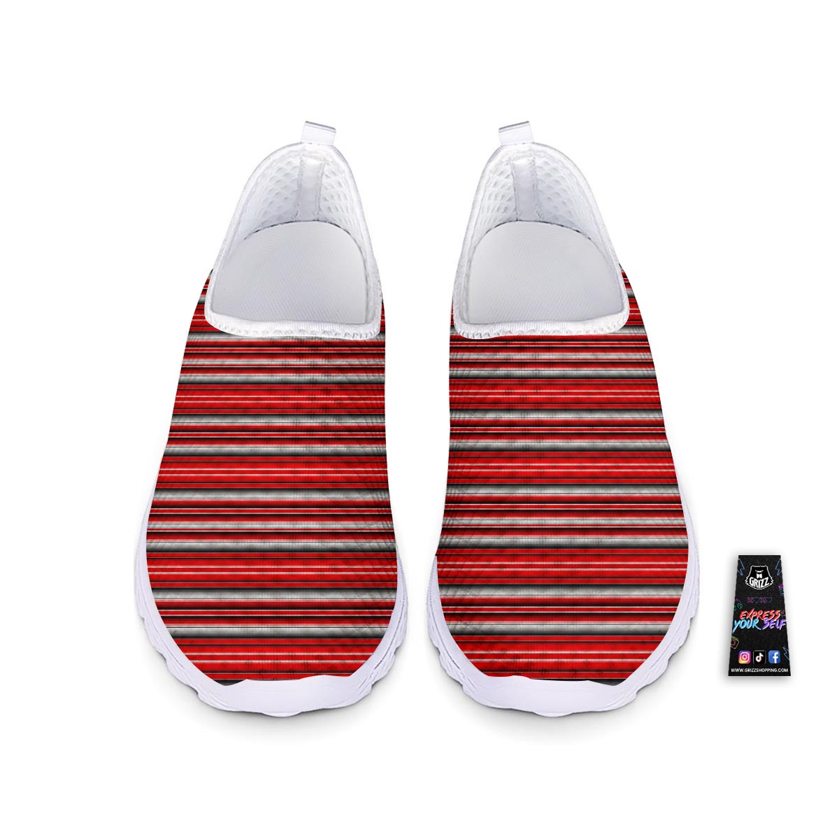 Serape Tribal Mexican Print Pattern Nurse Shoes-grizzshop