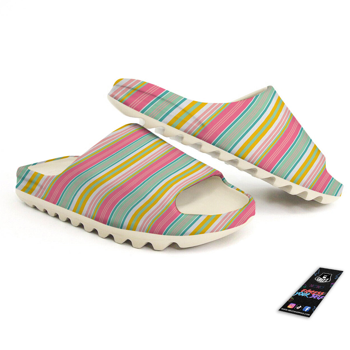 Serape Blanket Colorful Print Pattern Sandals-grizzshop
