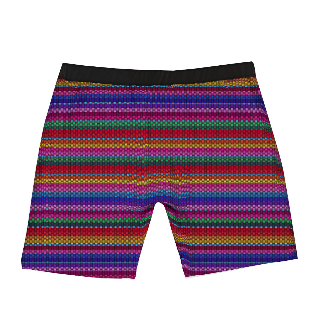 Serape Mexican Colorful Print Pattern Boxer Briefs