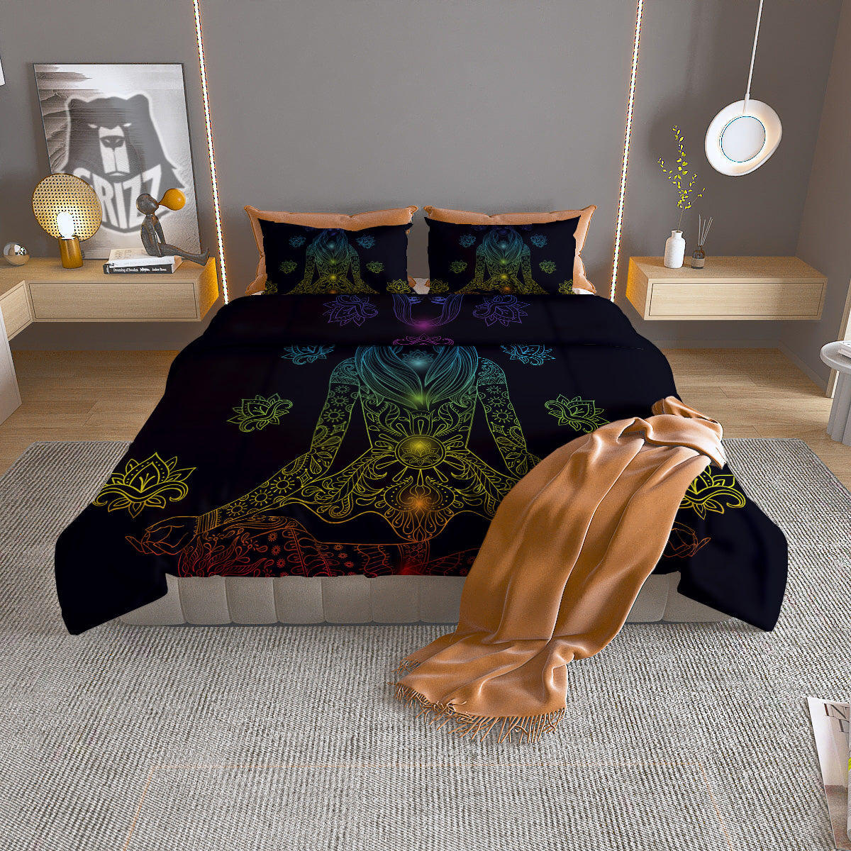 Religious Words Tithing And Giving Print Duvet Cover Bedding Set