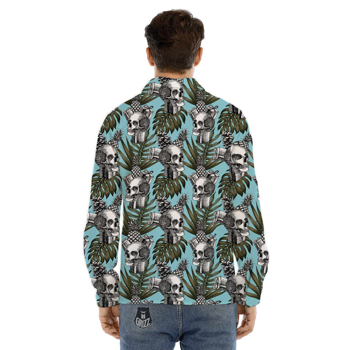 Seven Chakras Spiritual Print Men's Dress Shirts-grizzshop
