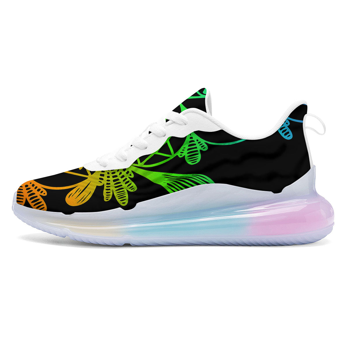 Seven Chakras Spiritual Print Running Sneakers-grizzshop
