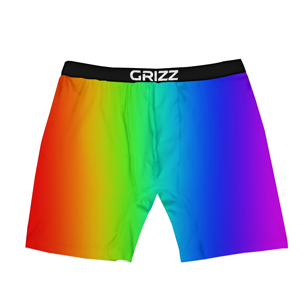 Shades Rainbow Print Pattern Boxer Briefs-grizzshop