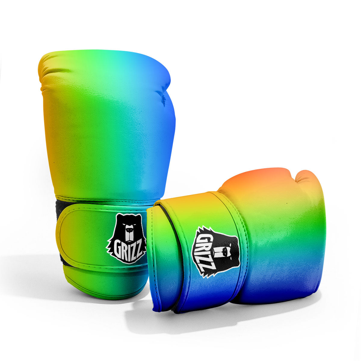 Shades Rainbow Print Pattern Pro Boxing Glove