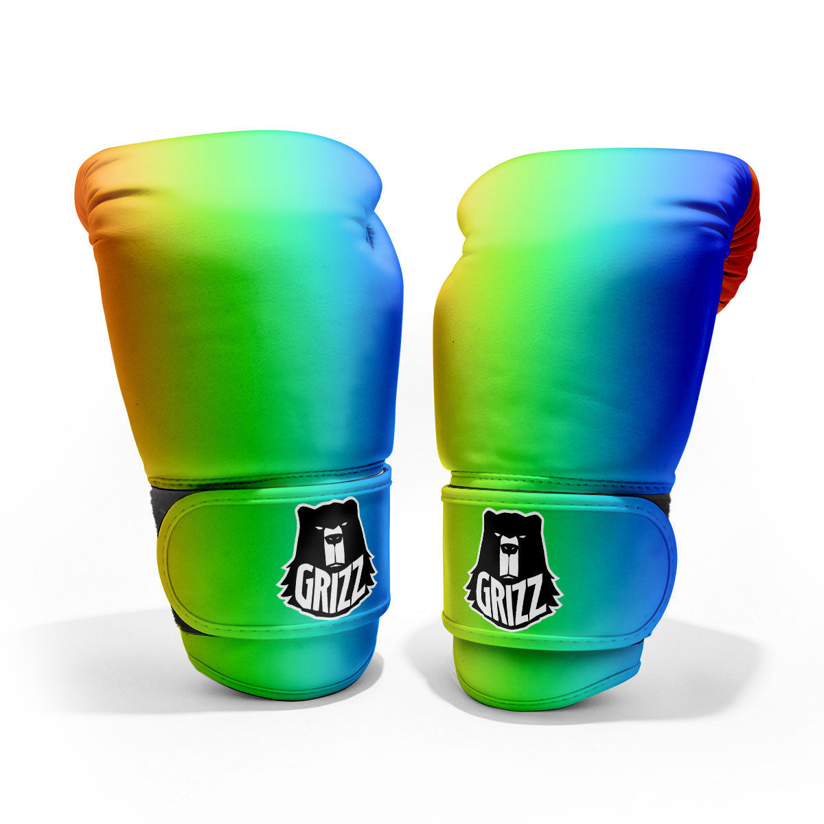 Shades Rainbow Print Pattern Pro Boxing Glove