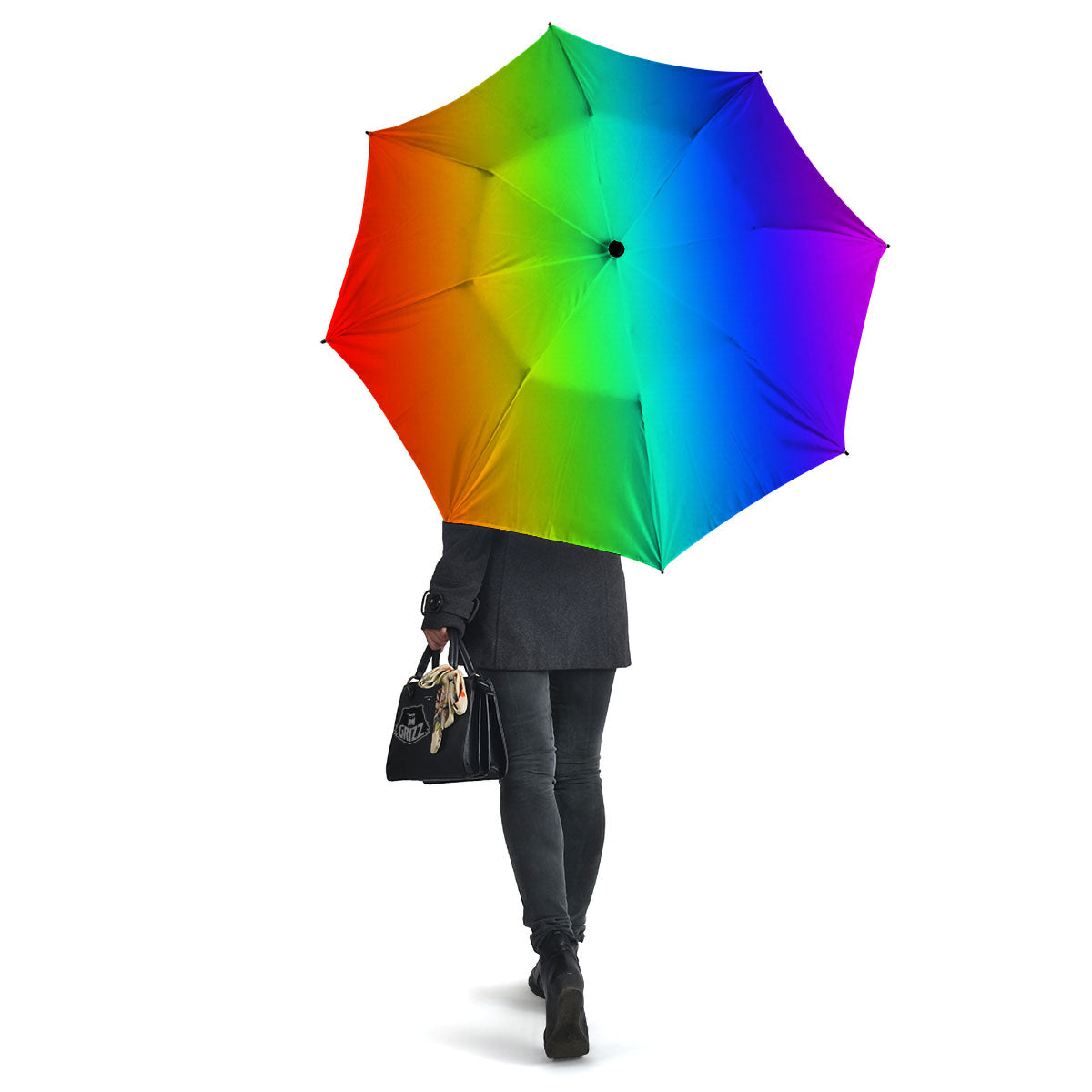 Shades Rainbow Print Pattern Umbrella-grizzshop