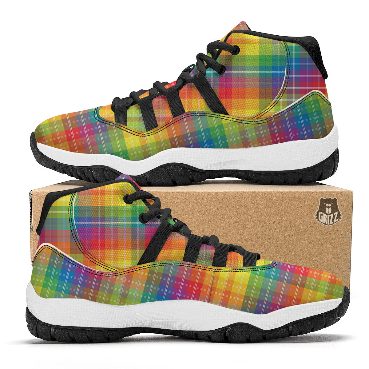 Shark Cute Print Pattern Black Bball Shoes-grizzshop