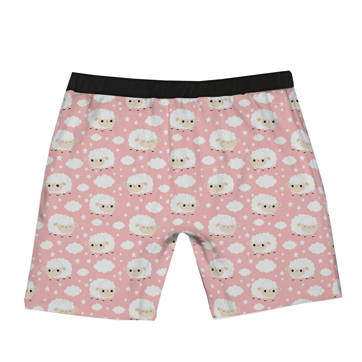 Sheep Cute Print Pattern Boxer Briefs-grizzshop