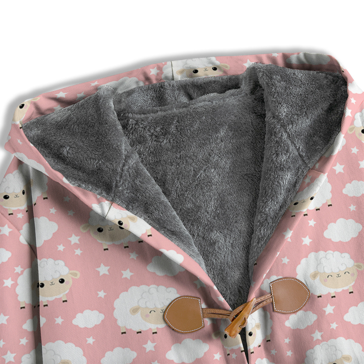 Sheep Cute Print Pattern Men's Windbreaker Jacket-grizzshop