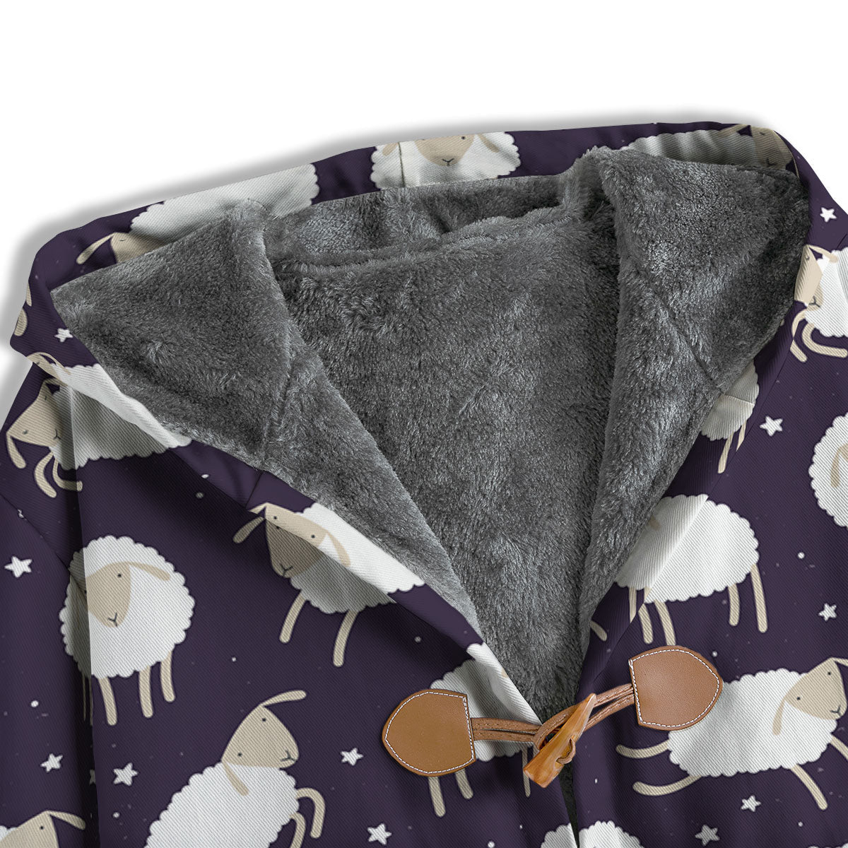 Sheep Print Pattern Men's Windbreaker Jacket-grizzshop