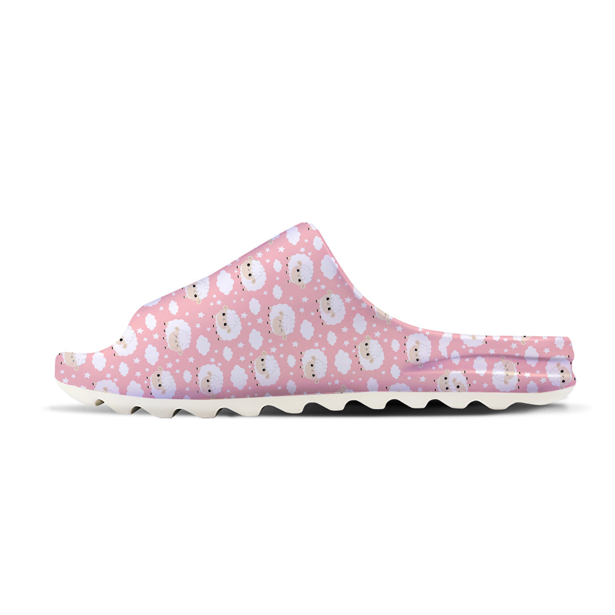 Sheep Cute Print Pattern Sandals-grizzshop
