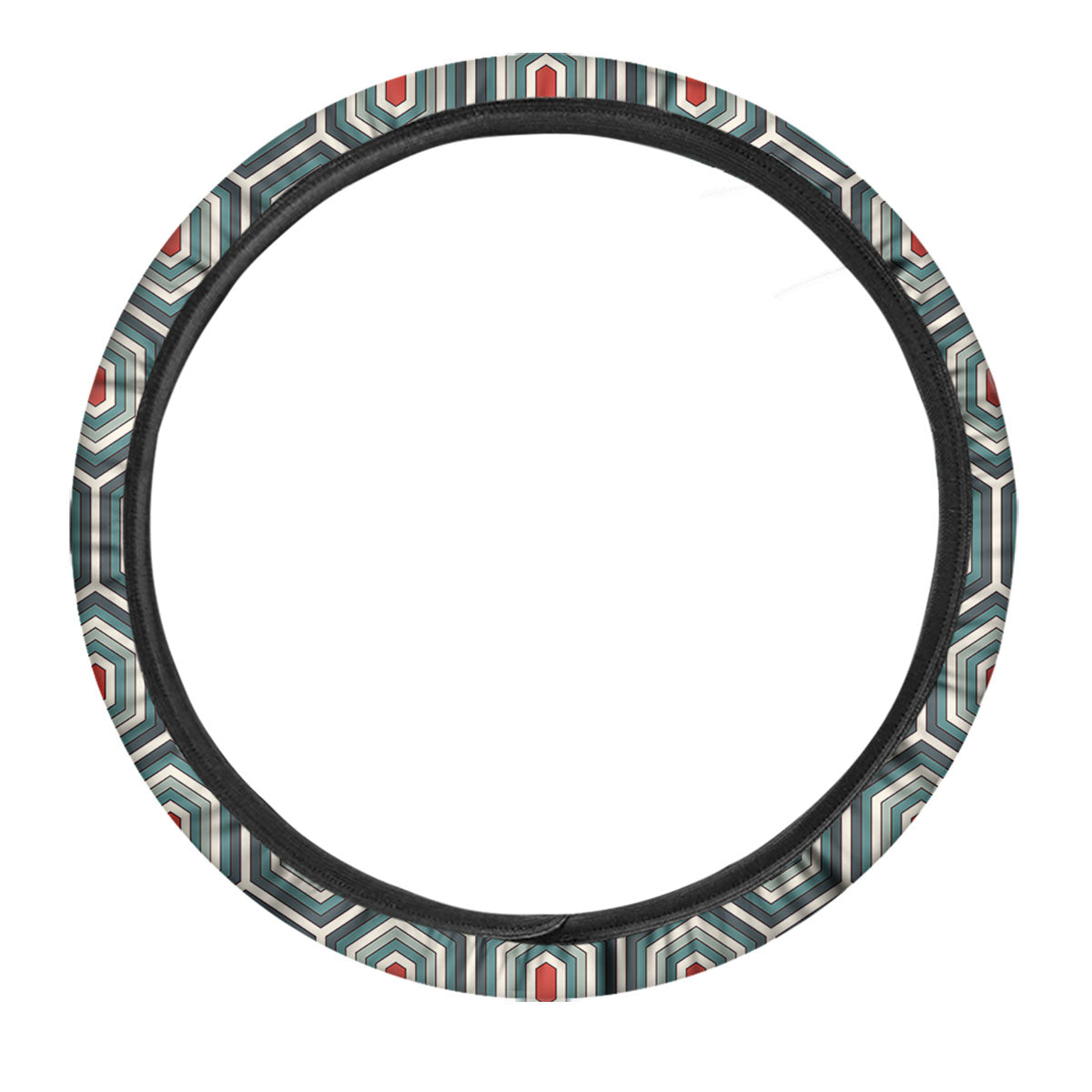 Shell Turtle Print Pattern Car Steering Wheel Cover-grizzshop