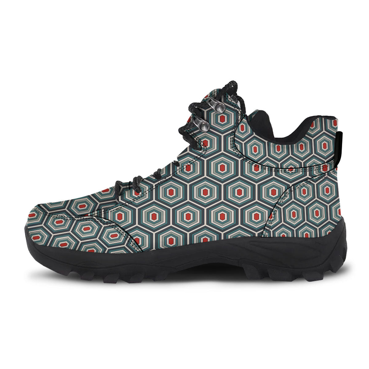 Shell Turtle Print Pattern Hiking Shoes-grizzshop