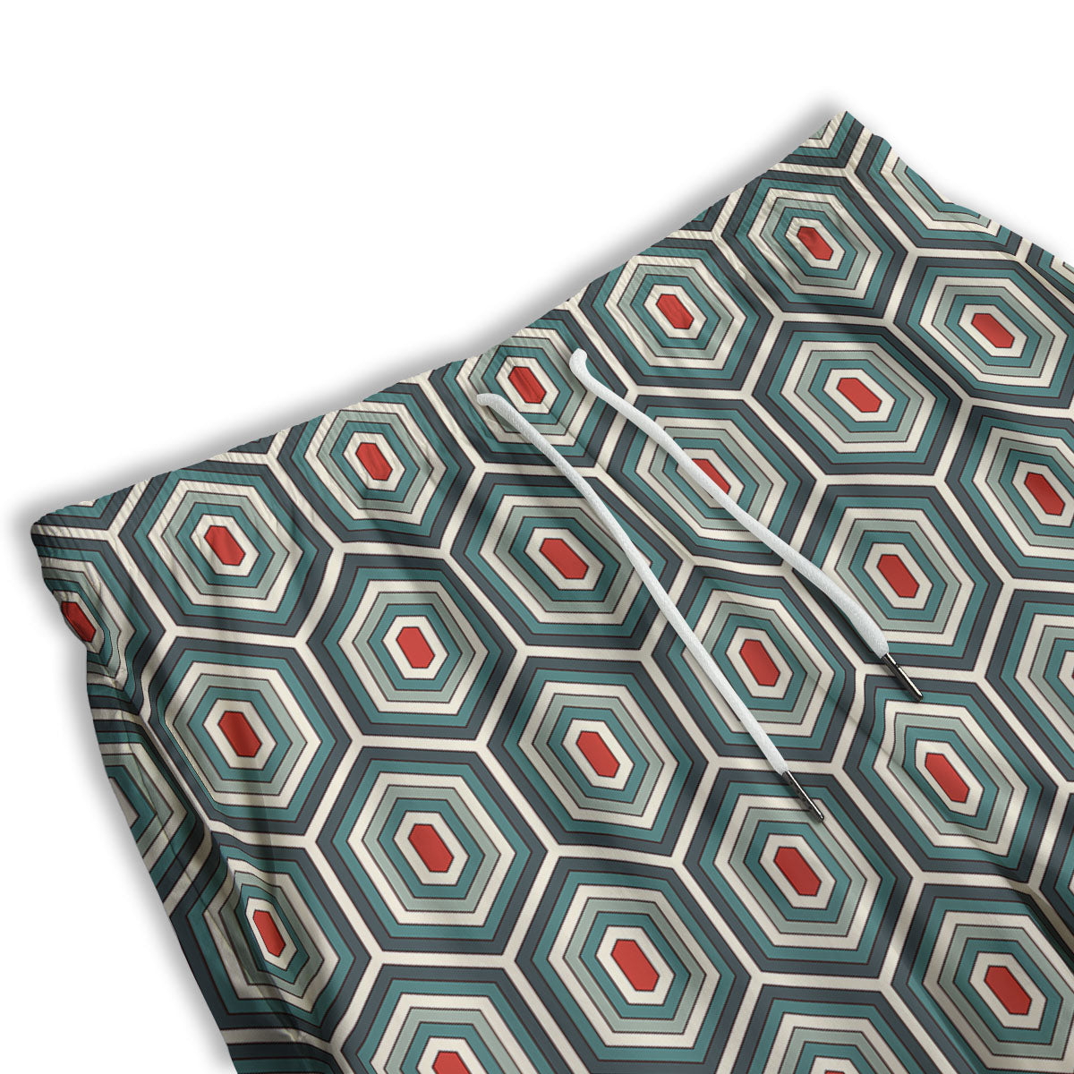 Shell Turtle Print Pattern Men's Athletic Shorts-grizzshop