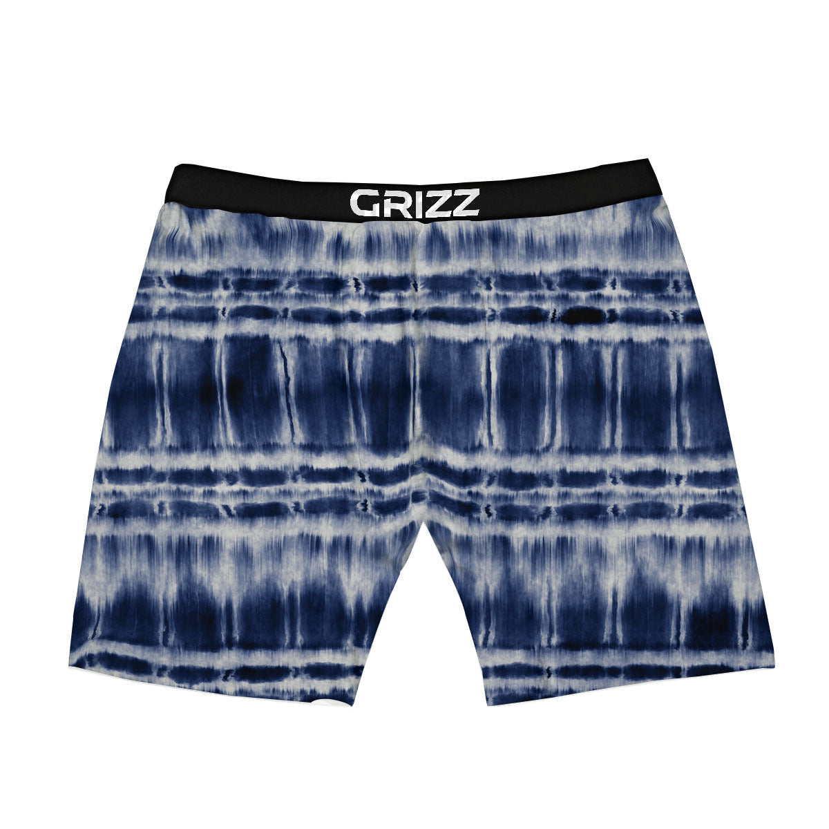 Shibori Indigo Dye Print Boxer Briefs-grizzshop