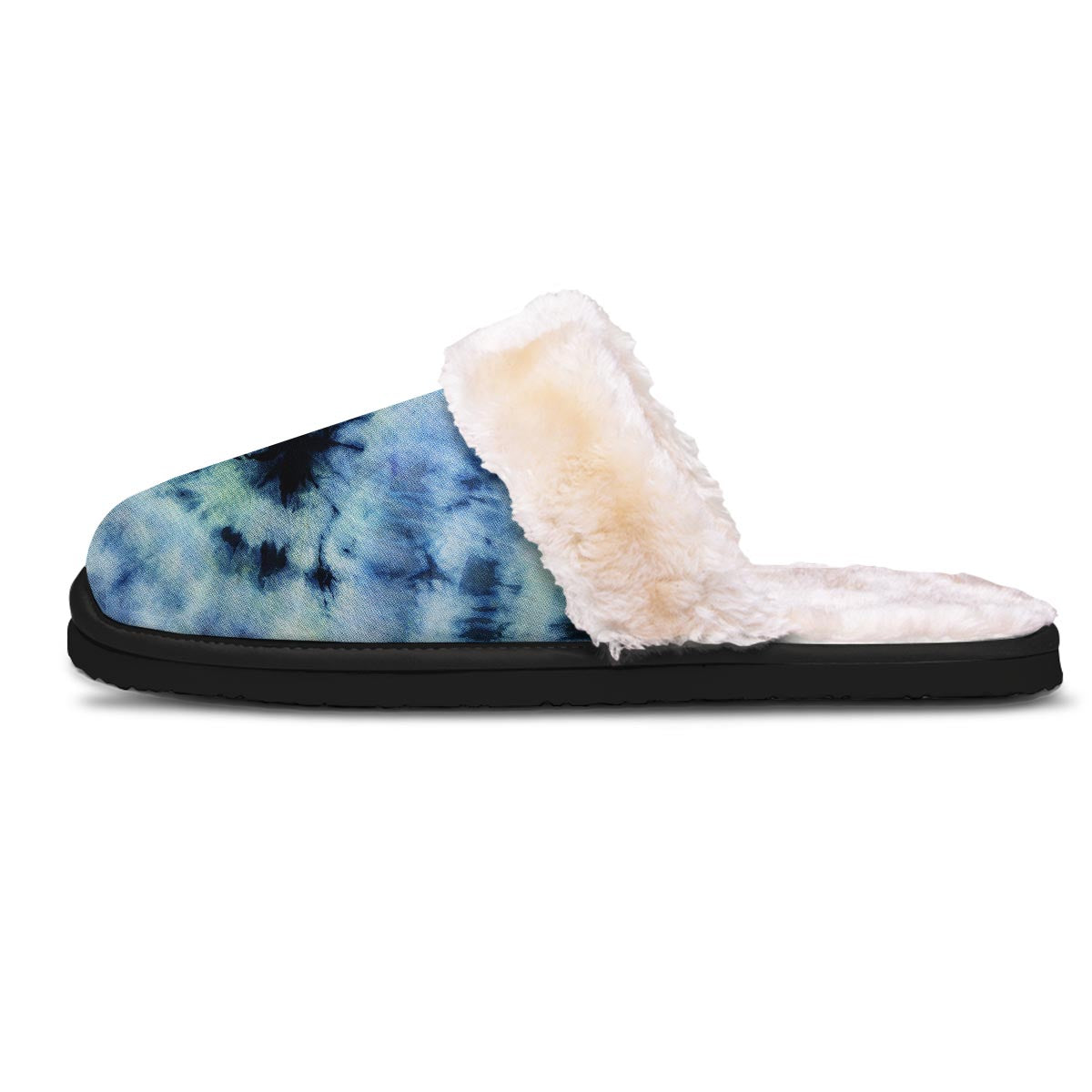 Shibori Tie Dye Print Slippers-grizzshop