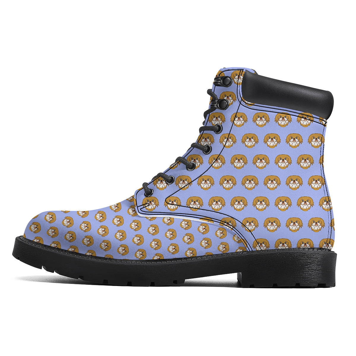 Shih Tzu Cute Print Pattern Boots-grizzshop