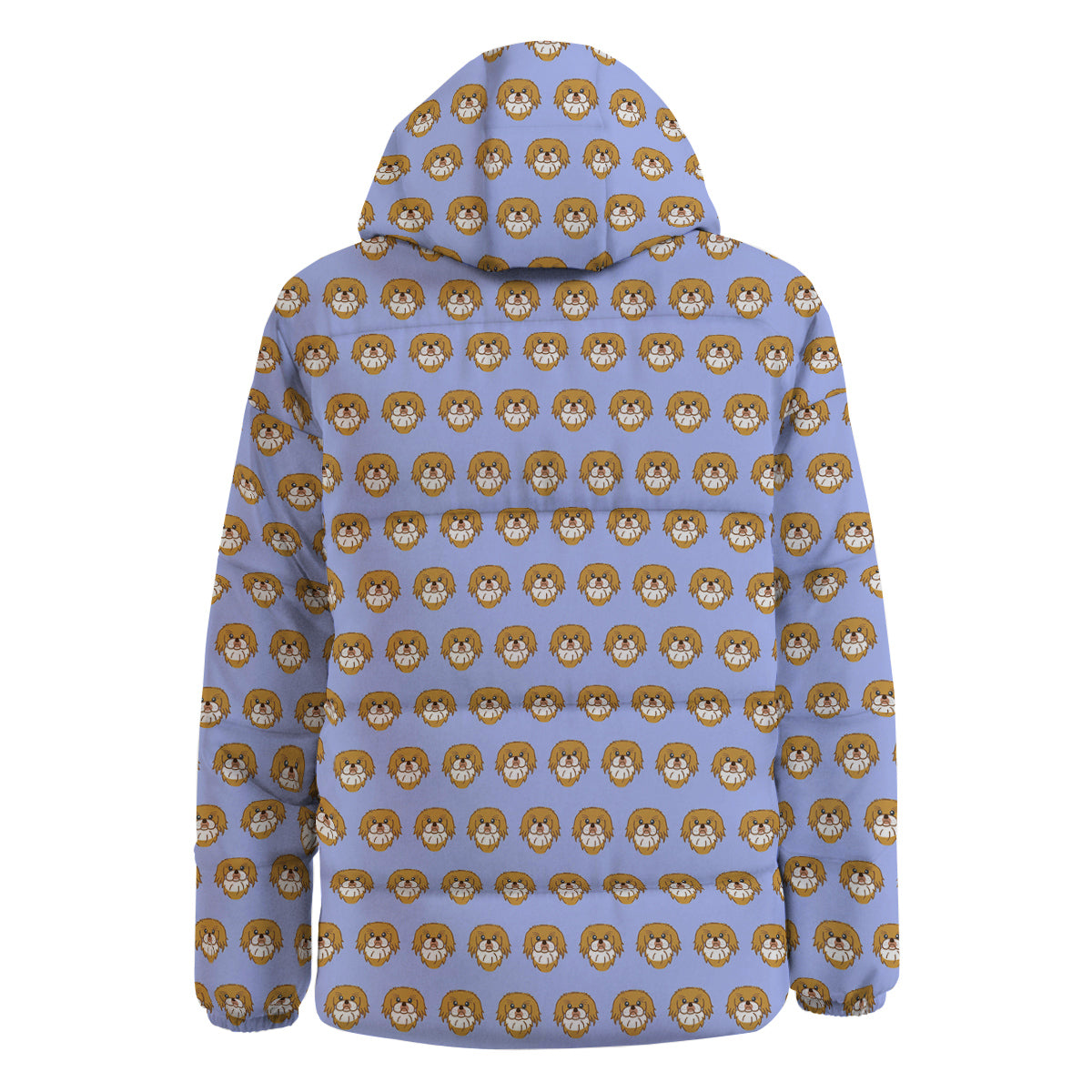 Shih Tzu Cute Print Pattern Down Jacket-grizzshop