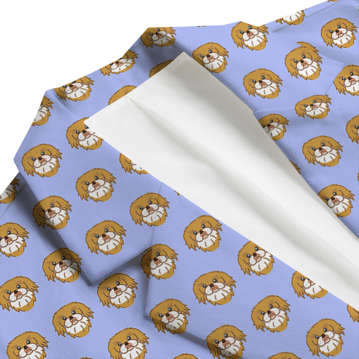 Shih Tzu Cute Print Pattern Men's Blazer-grizzshop