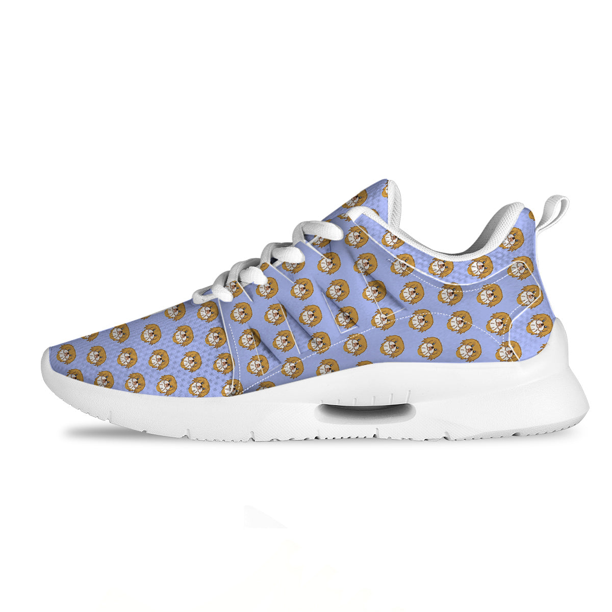 Shih Tzu Cute Print Pattern Tennis Shoes-grizzshop