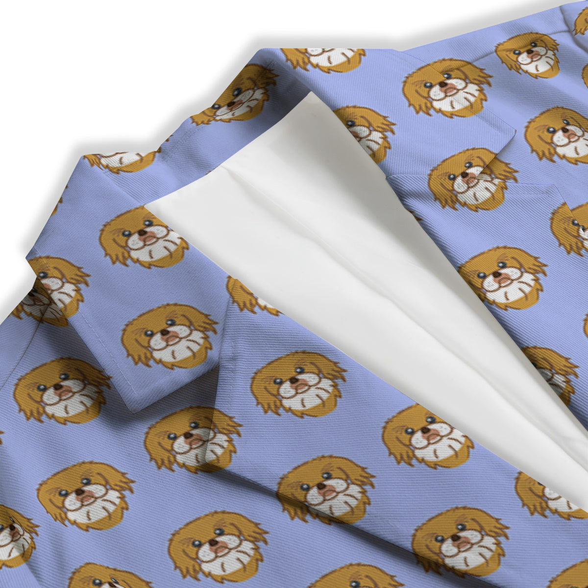 Shih Tzu Cute Print Pattern Women's Blazer-grizzshop