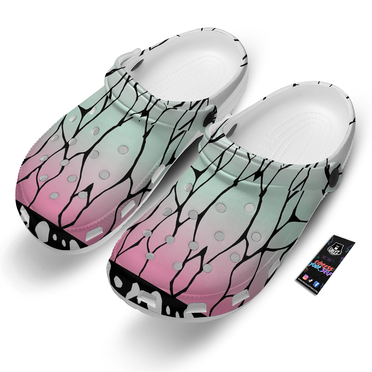 Shinobu Print Pattern Clog-grizzshop