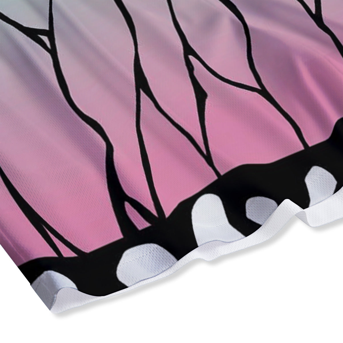 Shinobu Print Pattern Mesh Shorts-grizzshop