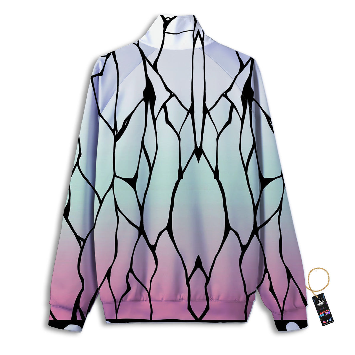 Shinobu Print Pattern Track Jacket-grizzshop