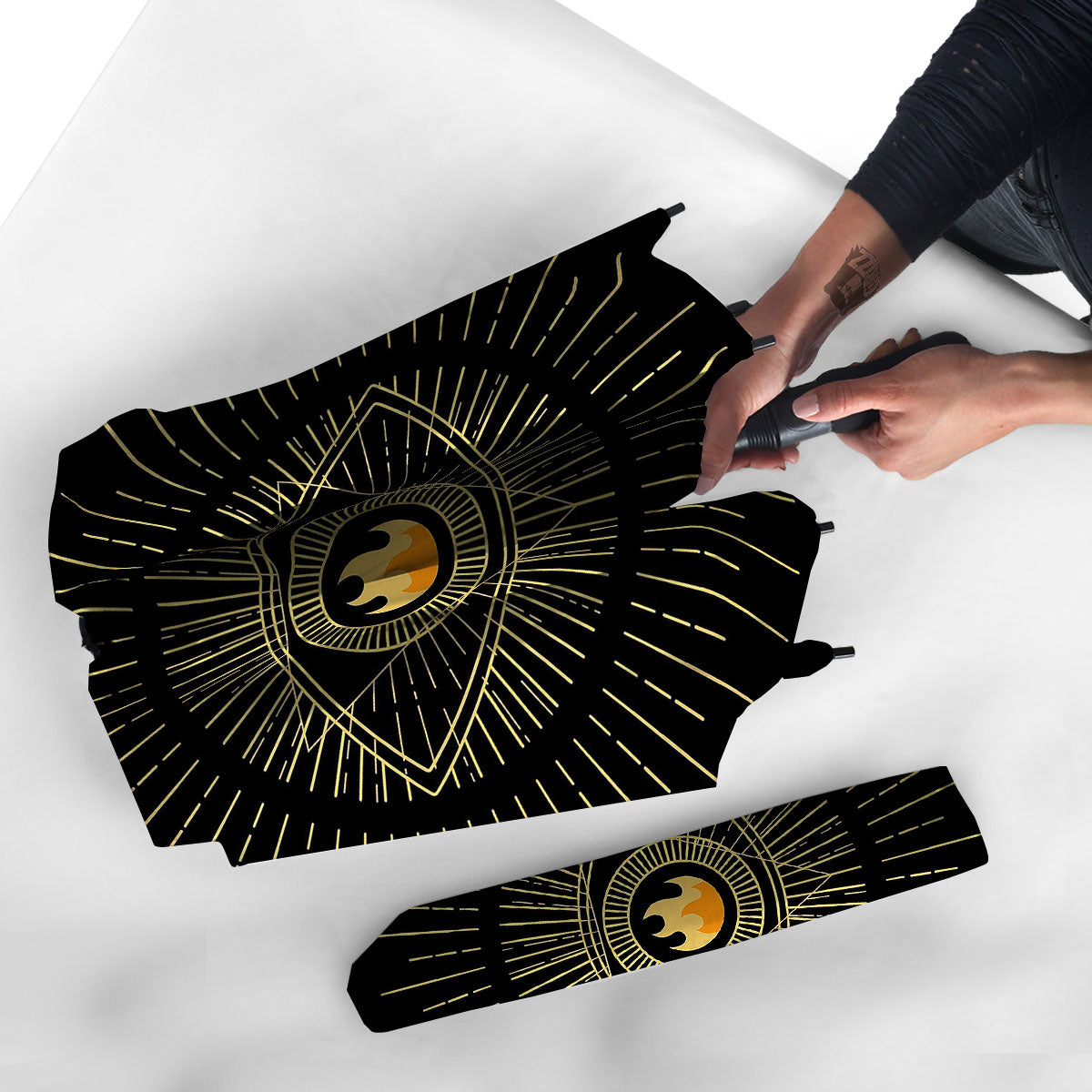 Sight Masonic Eye Print Umbrella-grizzshop