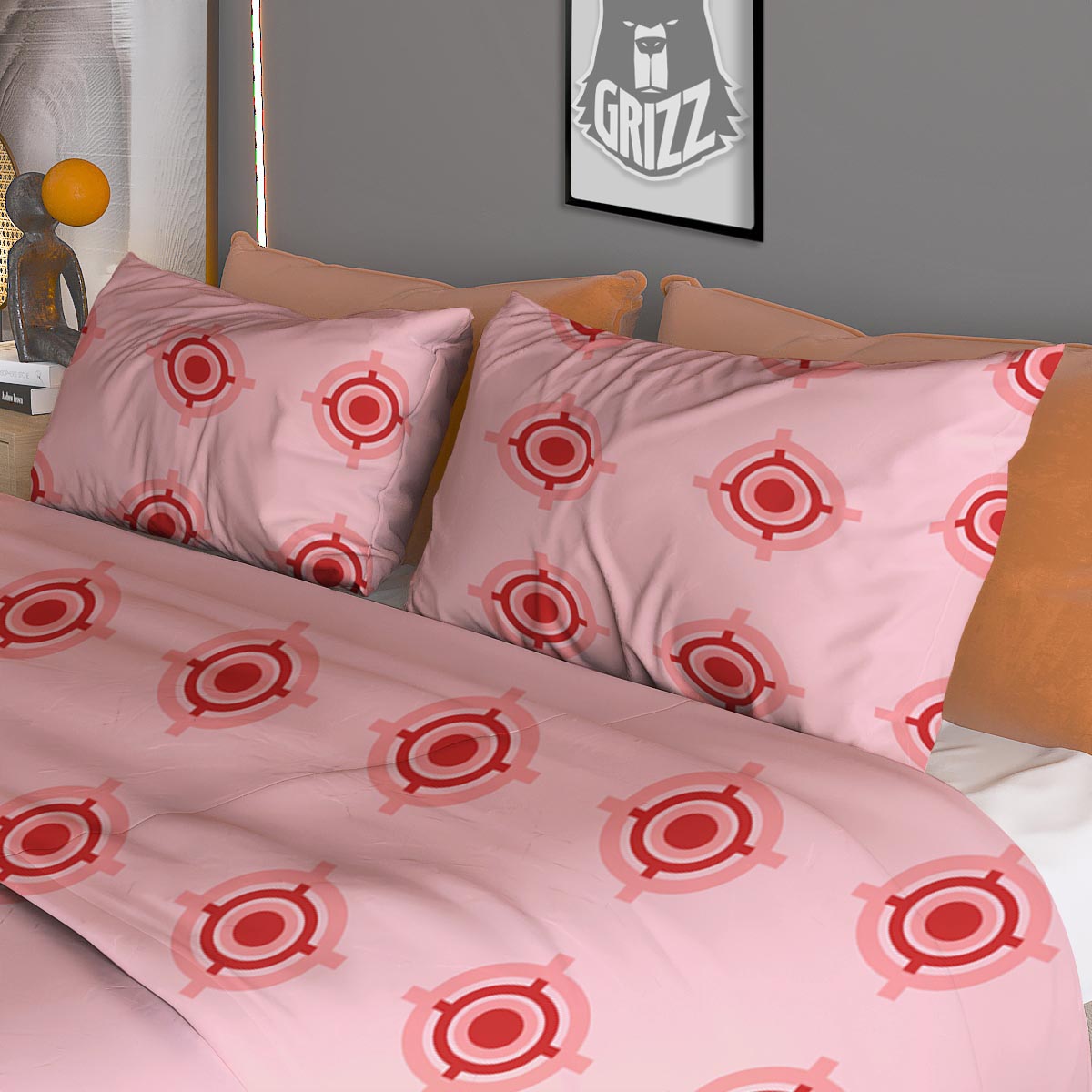 Sloth Watercolor Print Pattern Duvet Cover Bedding Set