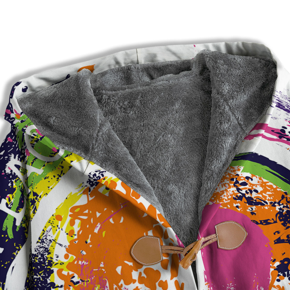 Sign Peace Rasta Print Men's Windbreaker Jacket-grizzshop