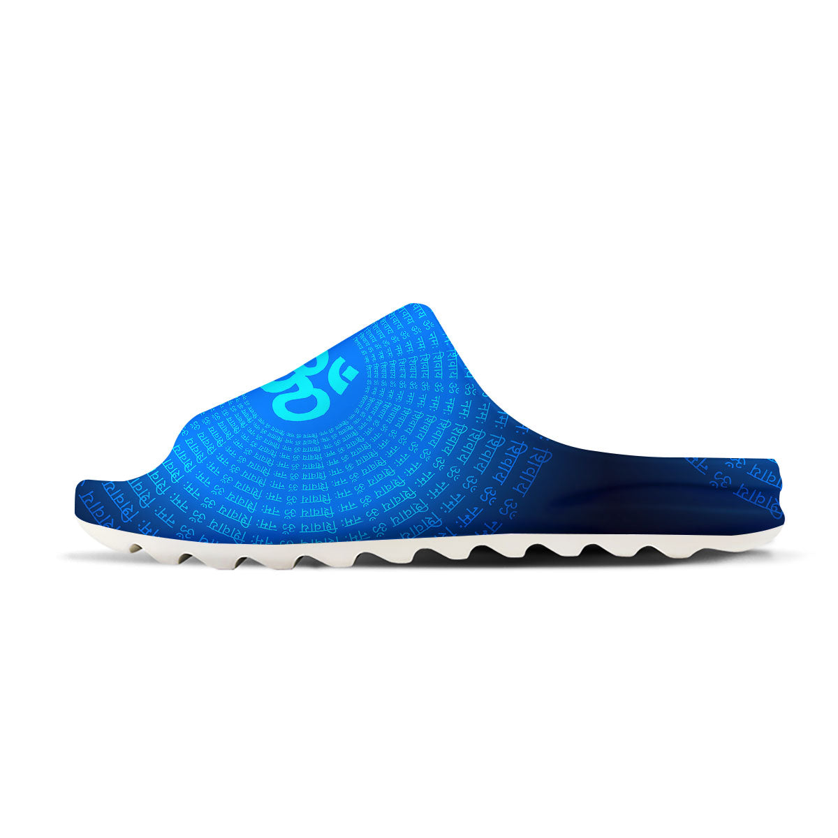 Sign Om Spiritual Print Sandals-grizzshop