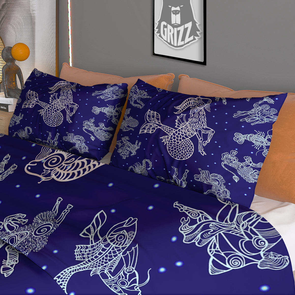 Saint Patrick's Day Green Clover Print Duvet Cover Bedding Set