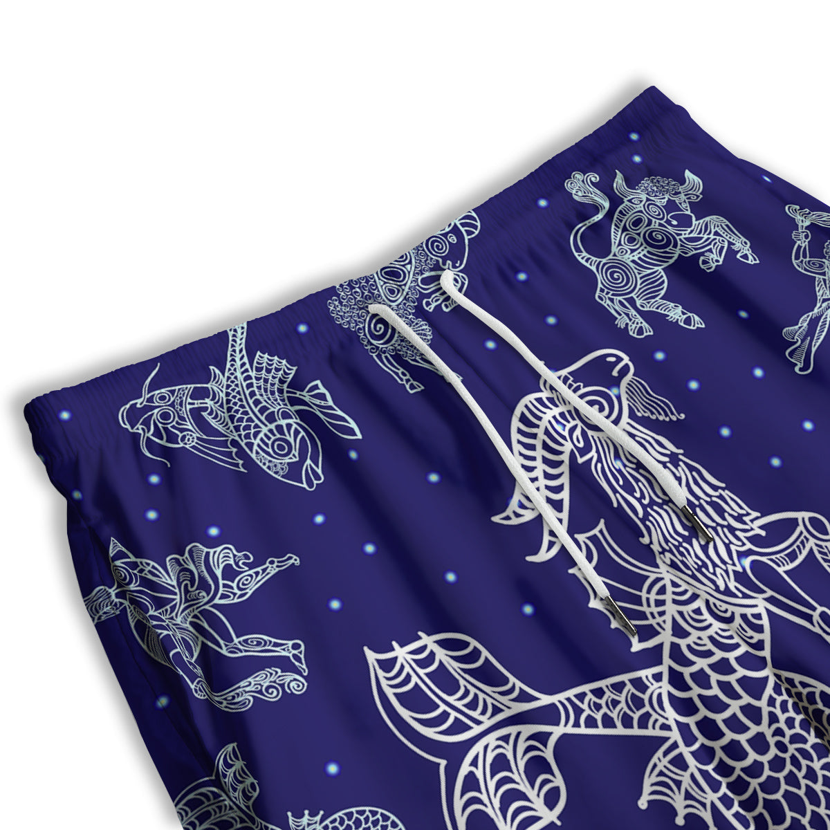 Signs Astrological And Capricorn Print Men's Athletic Shorts