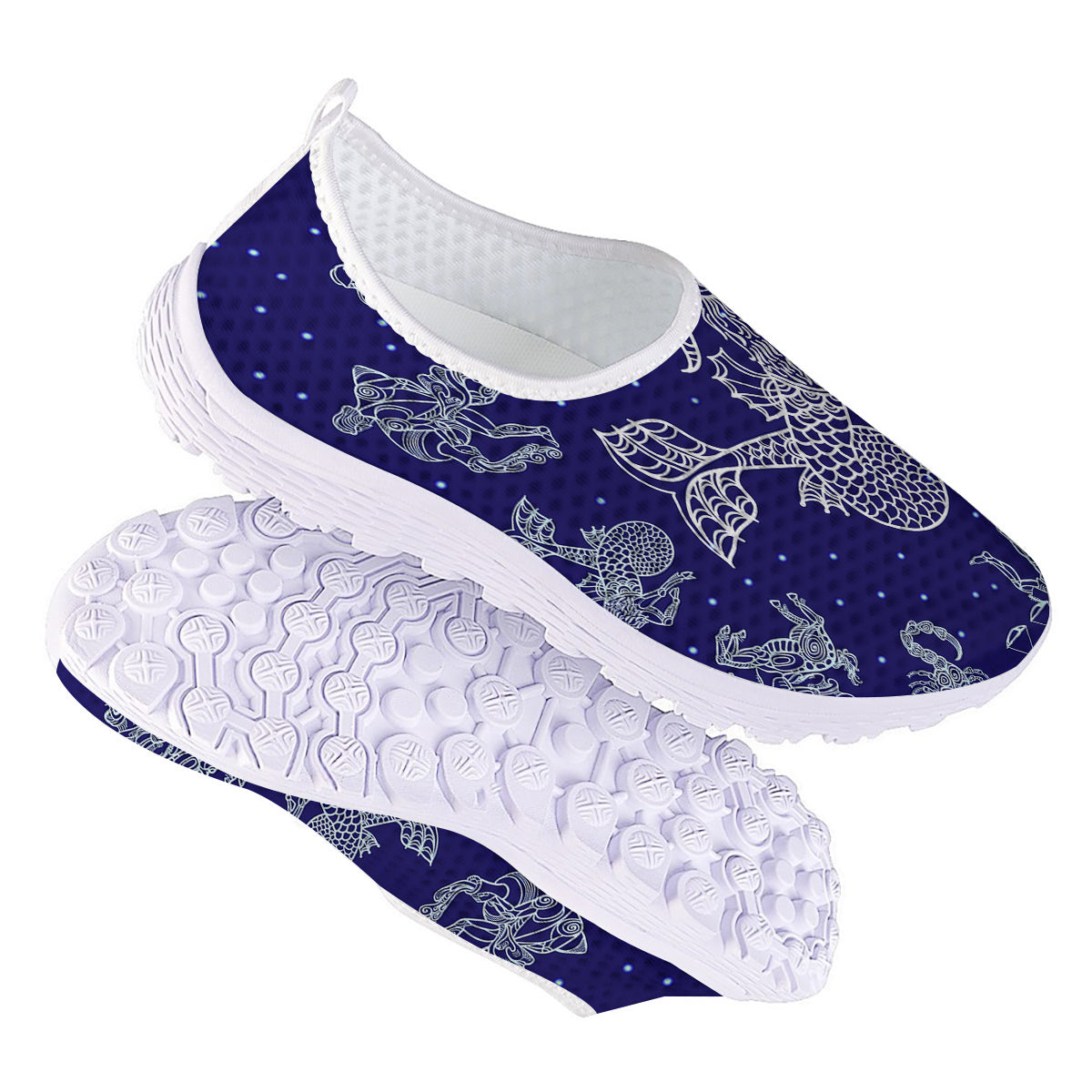 Signs Astrological And Capricorn Print Nurse Shoes-grizzshop