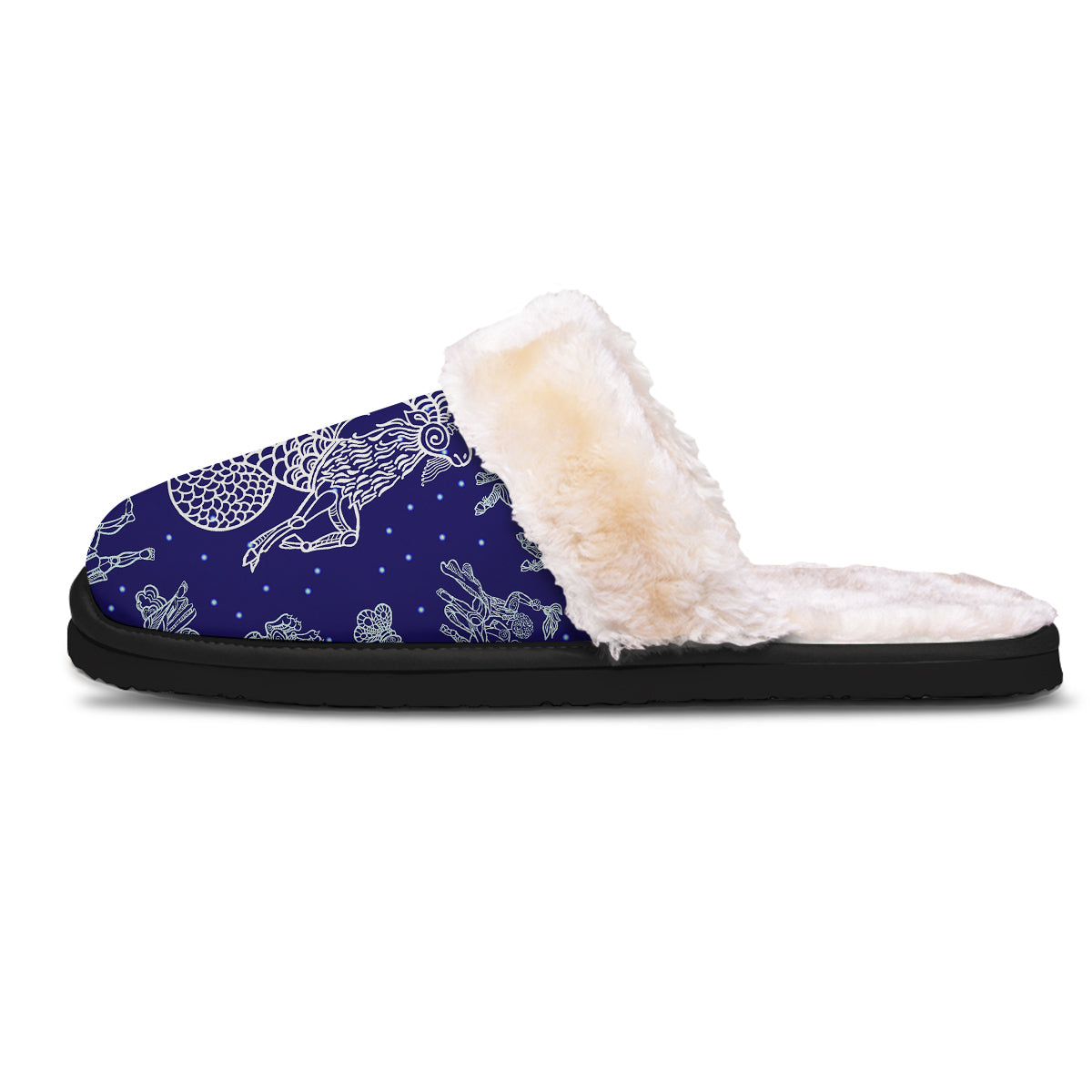 Signs Astrological And Capricorn Print Slippers-grizzshop