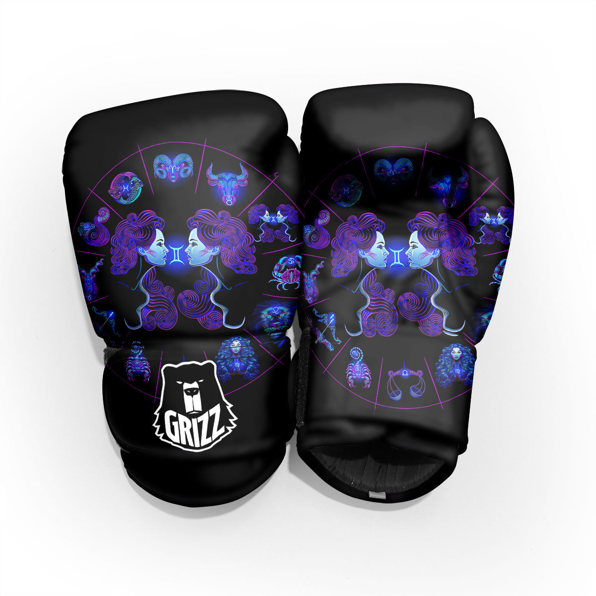 Signs Astrological And Gemini Print Pro Boxing Glove