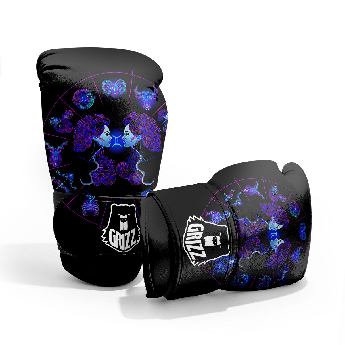 Signs Astrological And Gemini Print Pro Boxing Glove