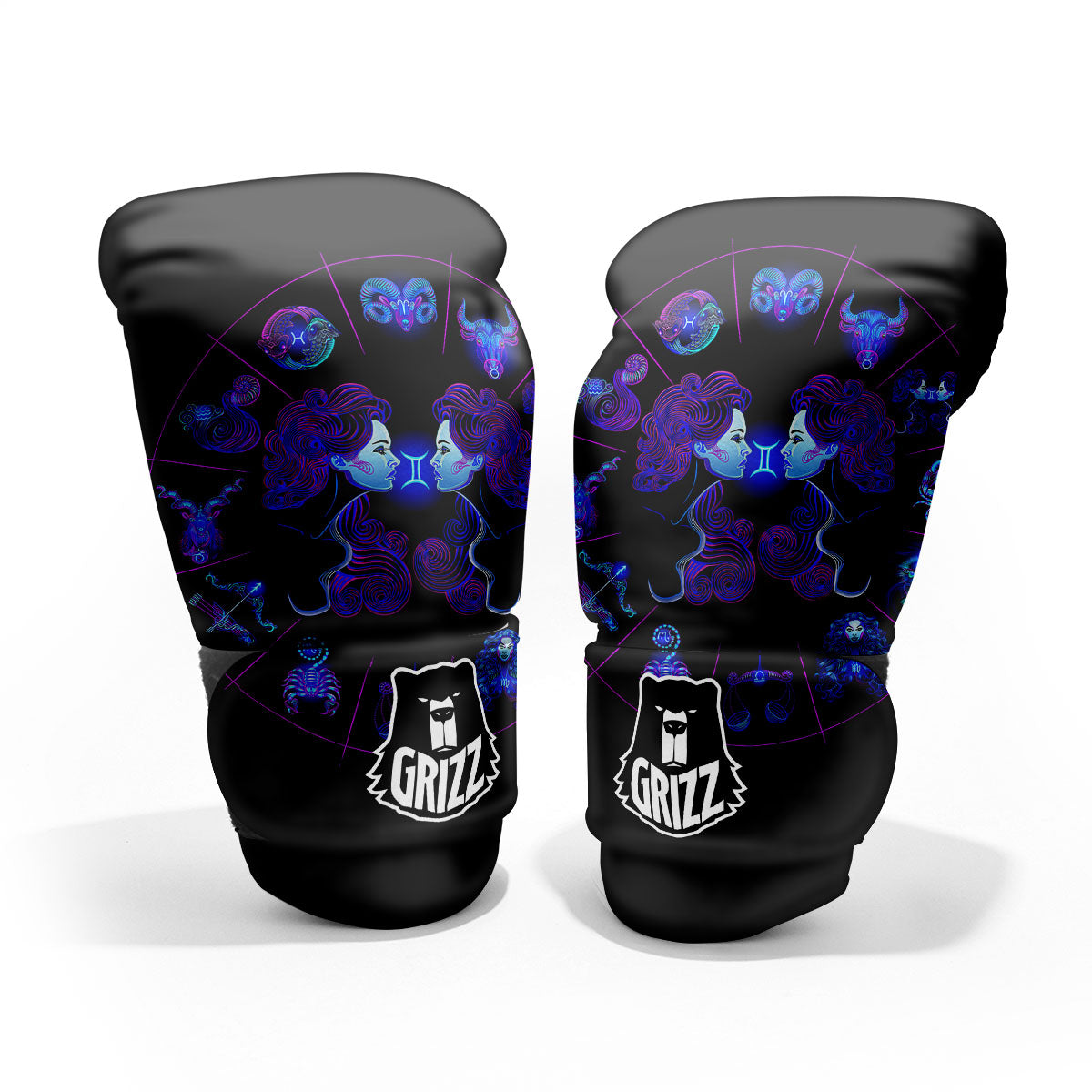 Signs Astrological And Gemini Print Pro Boxing Glove