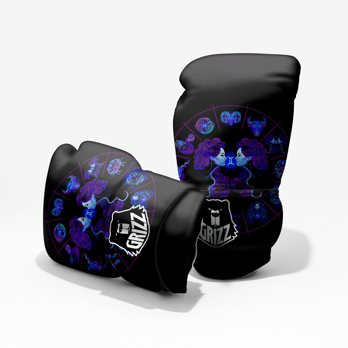 Signs Astrological And Gemini Print Pro Boxing Glove