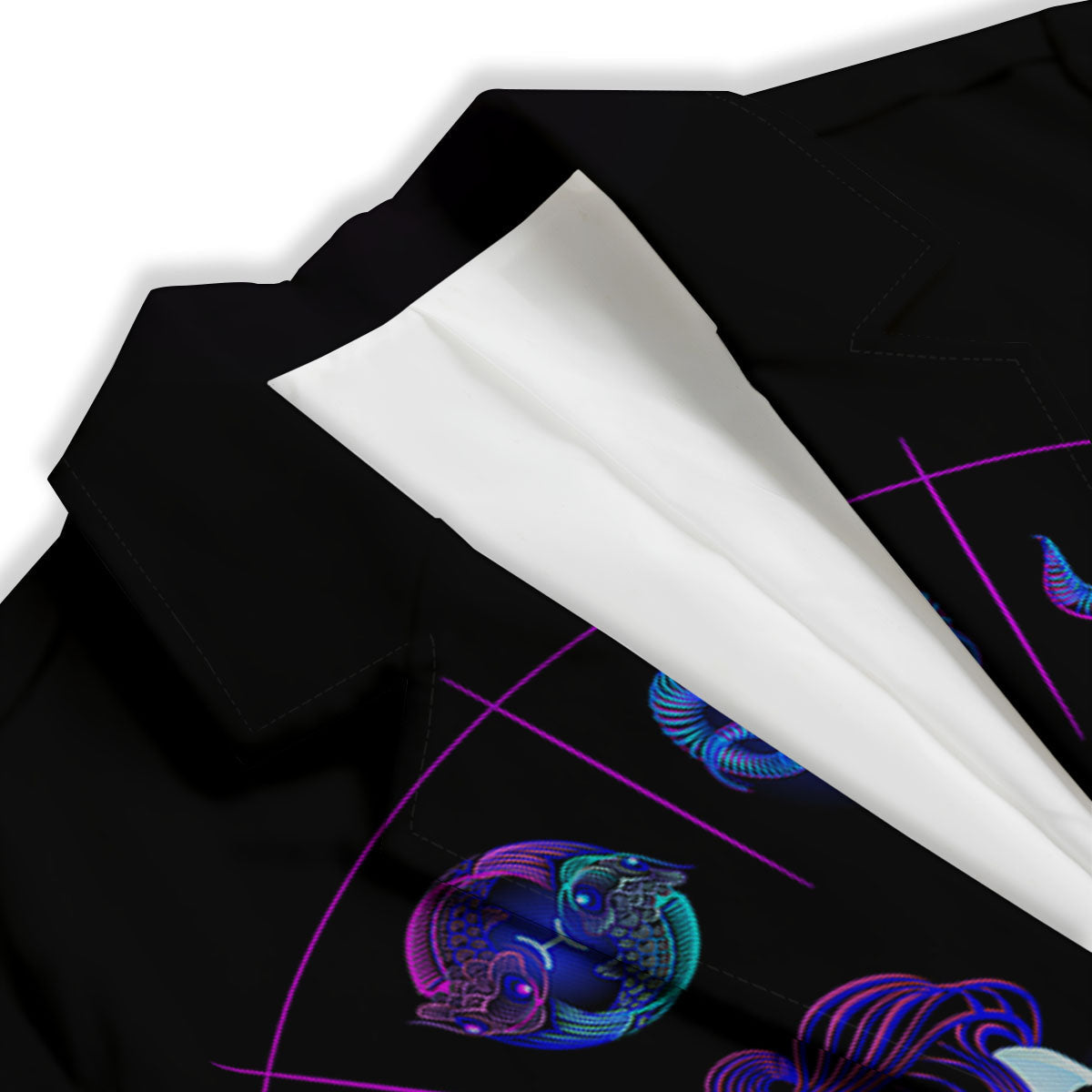 Signs Astrological And Gemini Print Women's Blazer-grizzshop