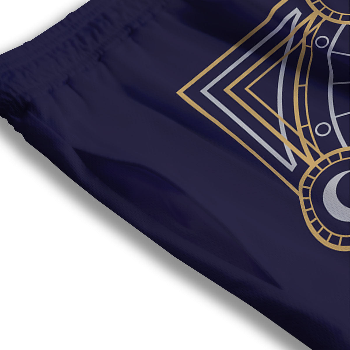 Signs Astrological And Pisces Print Mesh Shorts