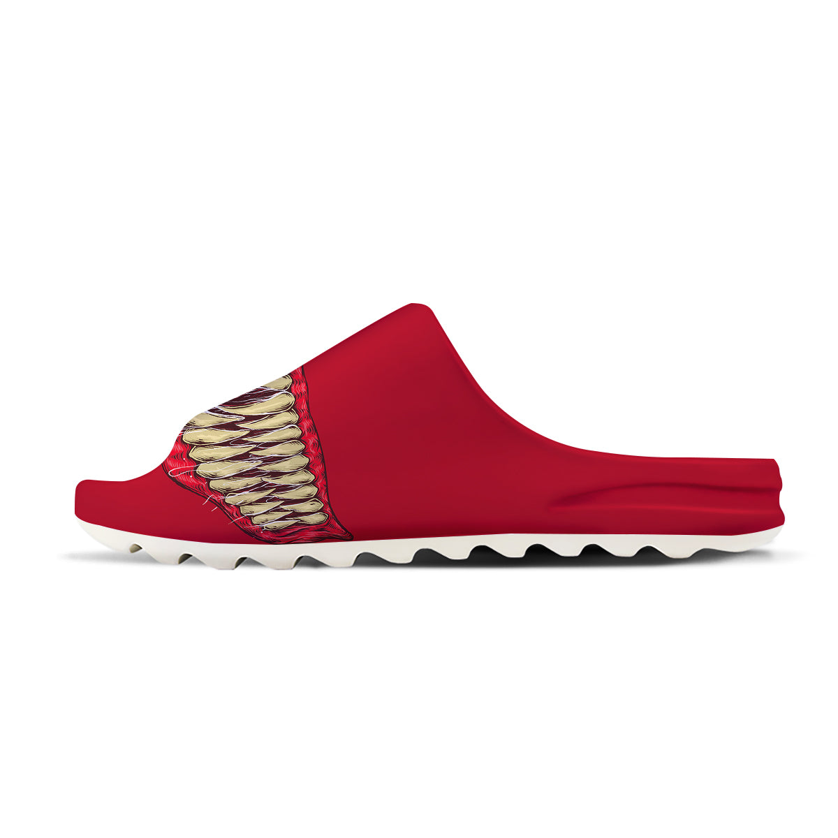Sinister Smile Print Sandals-grizzshop