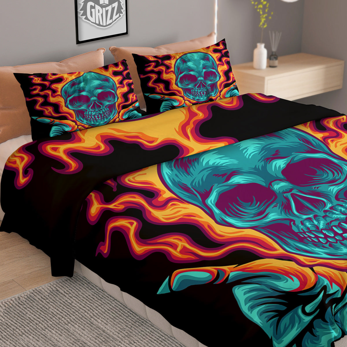 Saint Patrick's Day Green Tartan Print Duvet Cover Bedding Set