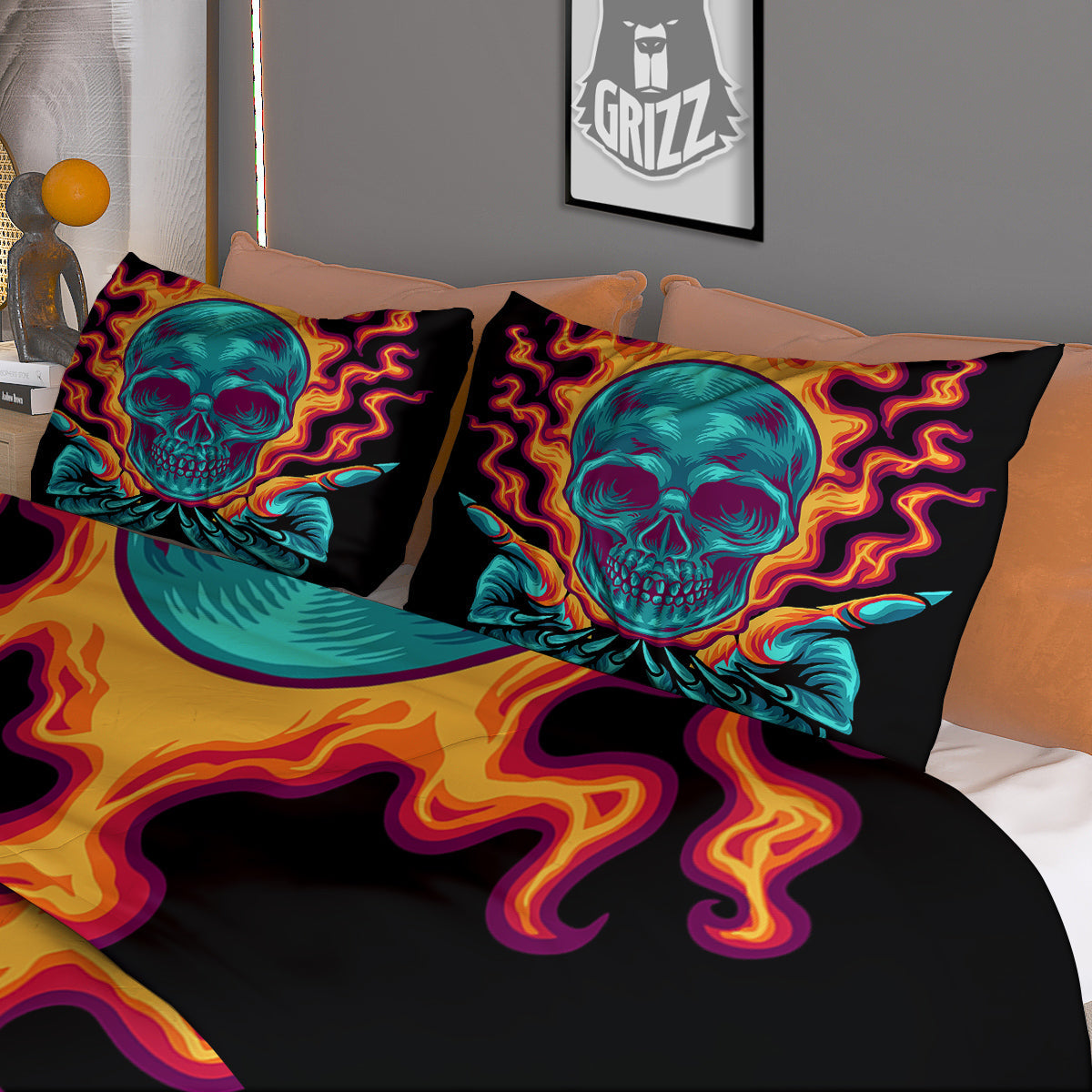 Saint Patrick's Day Green Tartan Print Duvet Cover Bedding Set