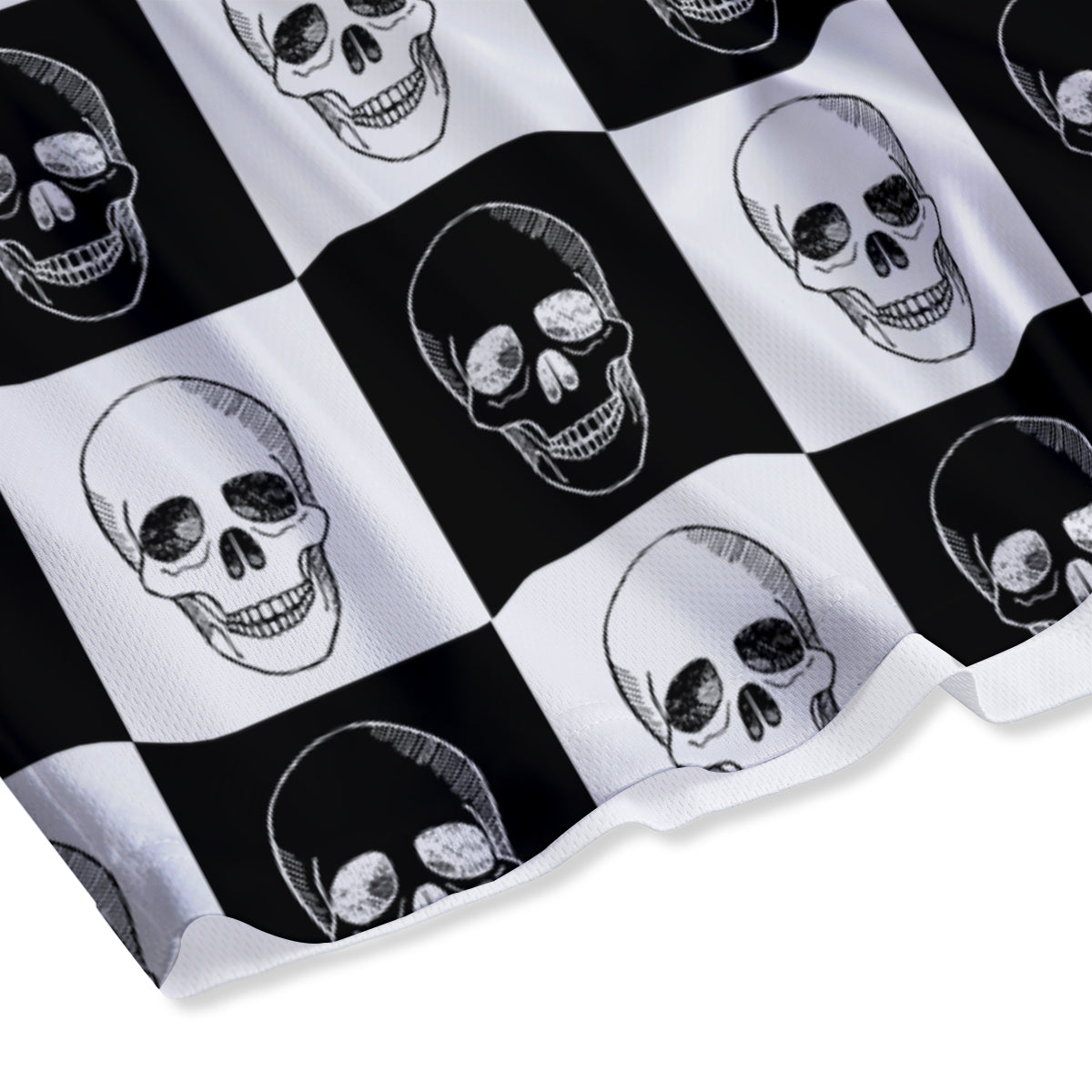 Star Of David Golden Print Mesh Shorts