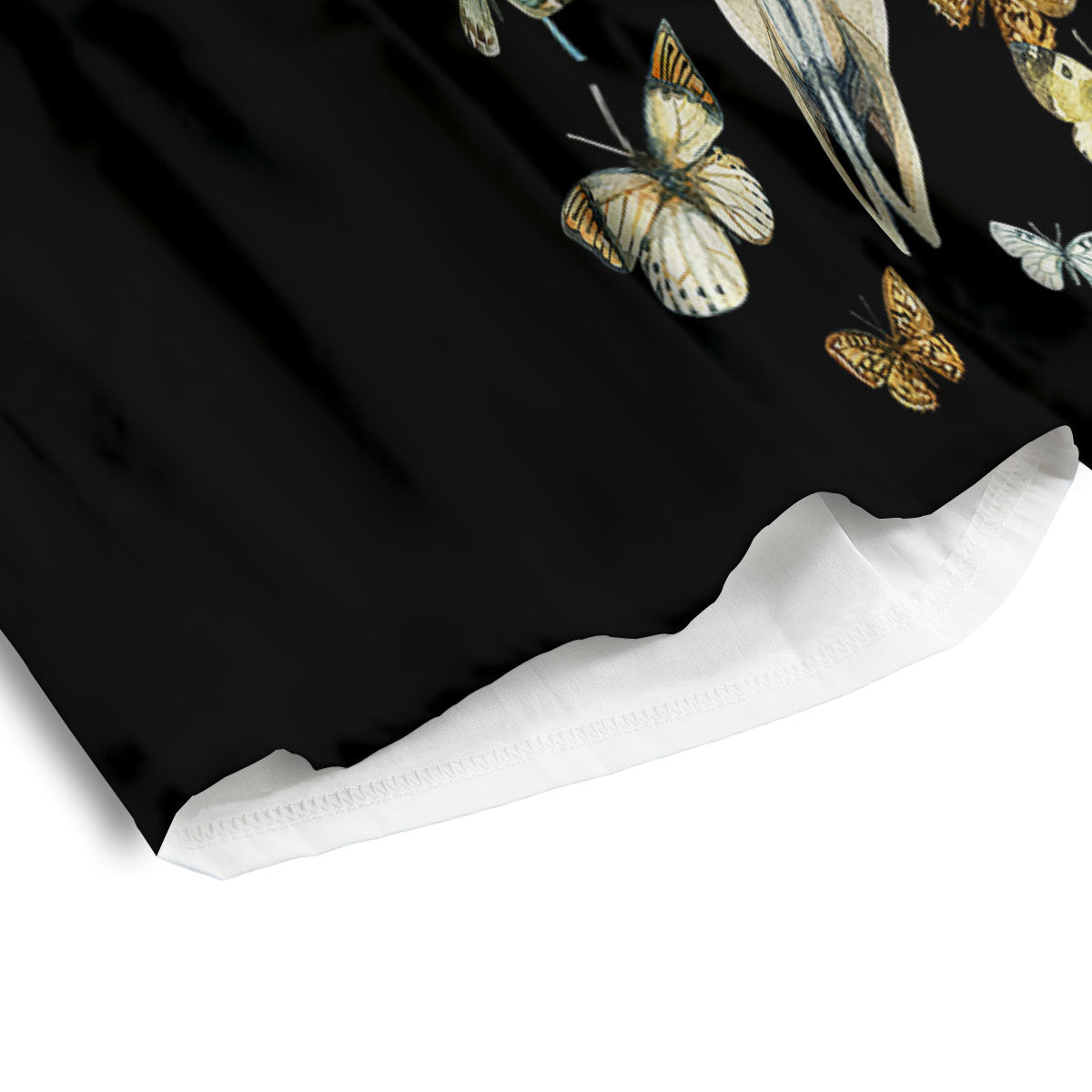 Spider Web Halloween Print Men's Athletic Shorts