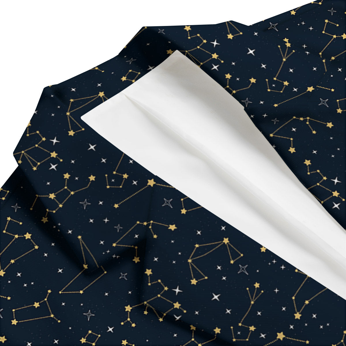 Sky Map Constellation Print Pattern Men's Blazer-grizzshop