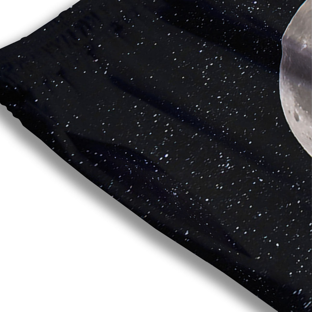 Sky Night Full Moon Print Mesh Shorts
